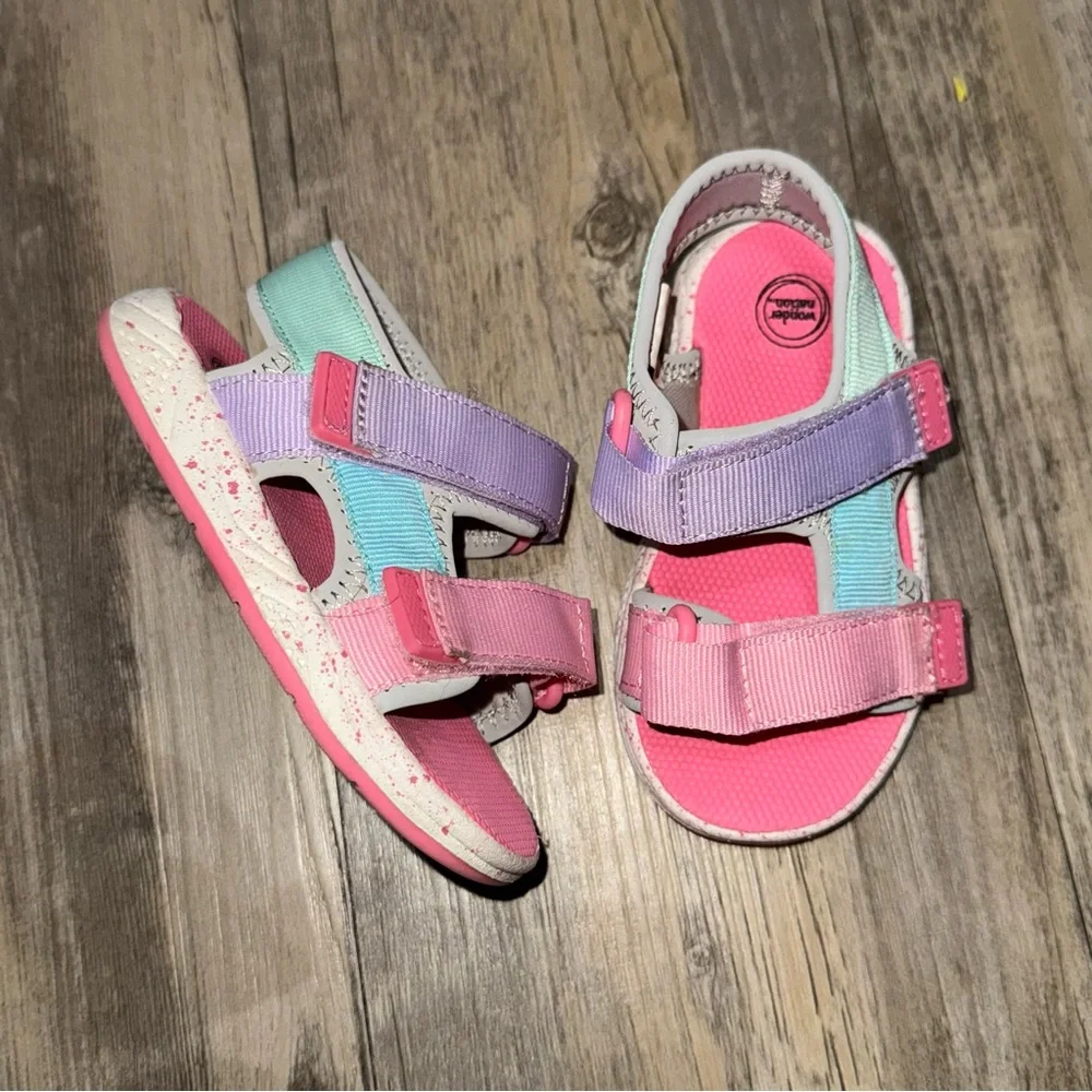 🎀3/$23🎀 Wonder Nation Pastel Kids Sandals